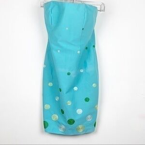 Laundry by Shelli Segal Vintage Dress Strapless Size 2